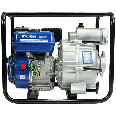 MOTOBOMBA GASOLINA 3"x3" P/MANUAL AGUA SUCIA HYUNDAI 82HYTWT80C