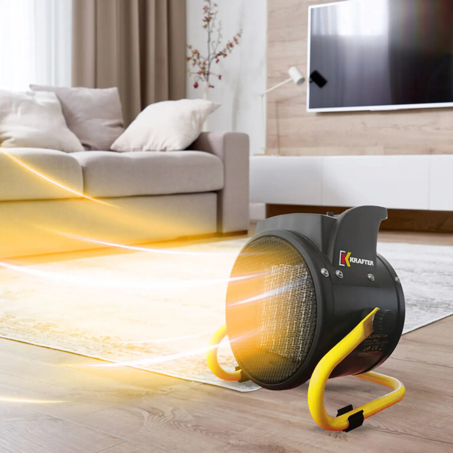 TURBOCALEFACTOR ELÉCTRICO TE2 2KW KRAFTER 2