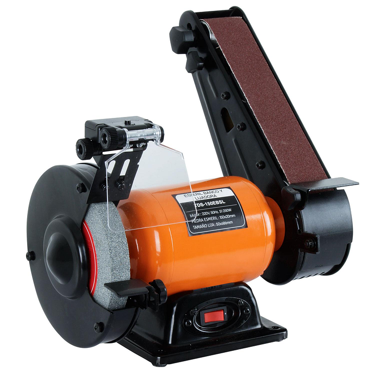 ESMERIL DE BANCO Y LIJA 6″ 400W ALLWIN 1