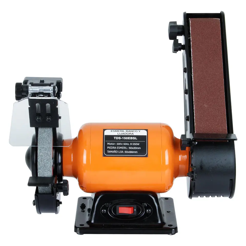 ESMERIL DE BANCO Y LIJA 6″ 400W ALLWIN 4