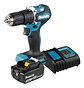 TALADRO PERCUTOR MAKITA 13MM +1 BAT 3AH+ CARGADOR DHP487RFX4 - thumbnail 1