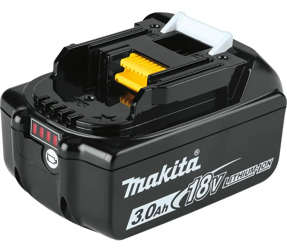 TALADRO PERCUTOR MAKITA 13MM +1 BAT 3AH+ CARGADOR DHP487RFX4 3