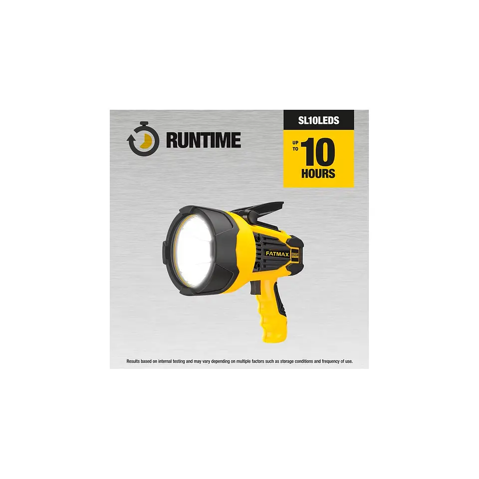LINTERNA RECARGABLE LED 2200 LUMENES STANLEY FATMAX 4