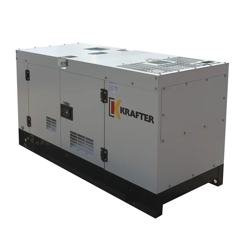 GENERADOR DIESEL 28 KVA 380V P/E INSONORO DP-DB-28 KRAFTER 1