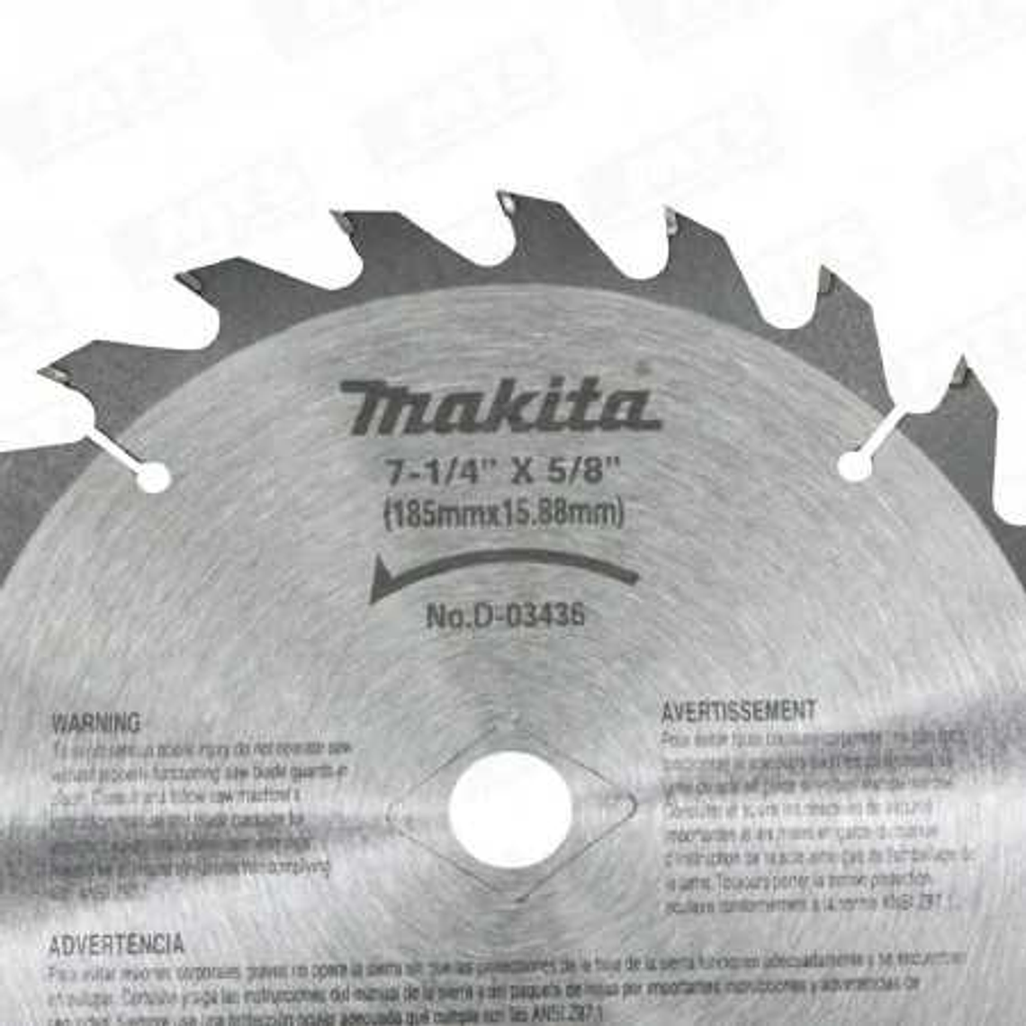 DISCO SIERRA 7-14 X 24 DIENTES MADERA D-03436 MAKITA  1
