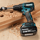 TALADRO PERCUTOR INALÁMBRICO 18V LXT DHP490RFX2 + 2 BATERÍAS 3.0AH y BOLSO MAKITA - Miniatura 3