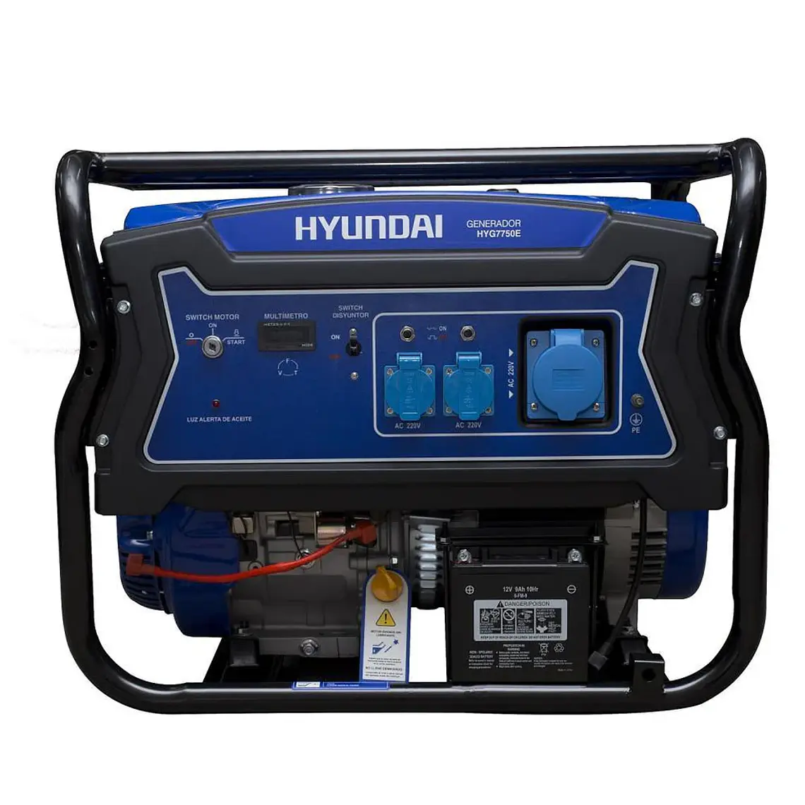 GENERADOR GASOLINA 2.8KVA HYUNDAI 82HYG4050E 3