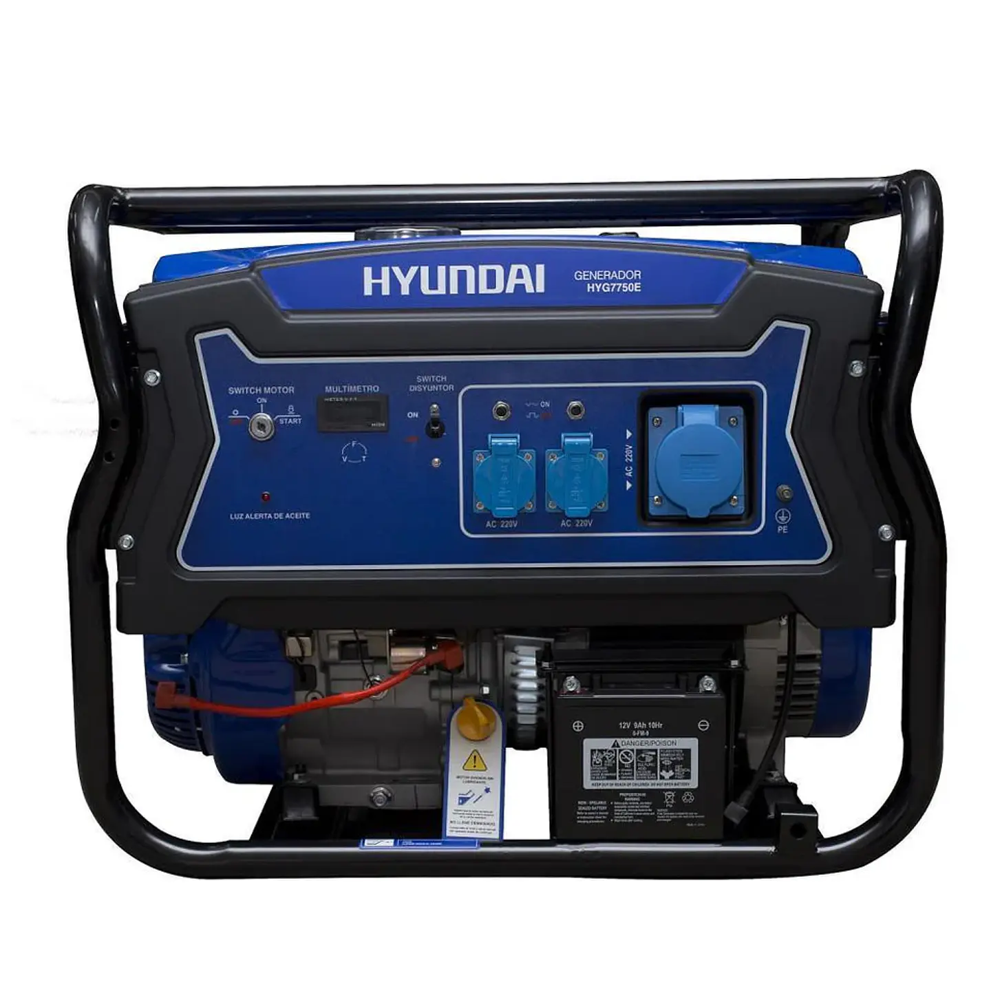 GENERADOR GASOLINA 2.8KVA HYUNDAI 82HYG4050E 3