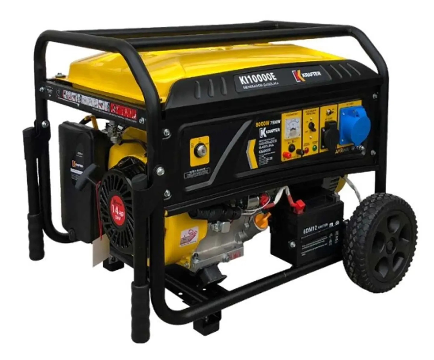GENERADOR 7.5KVA P/E PARA CONECTAR ATS KRAFTER KI10000E 1