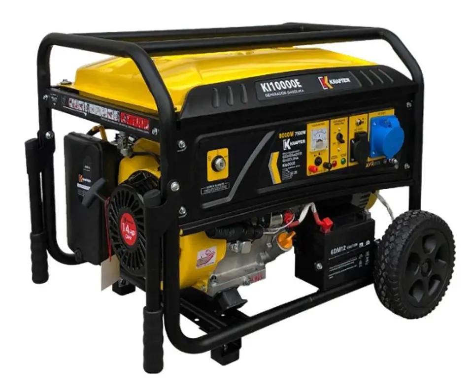 GENERADOR 7.5KVA P/E PARA CONECTAR ATS KRAFTER KI10000E 1