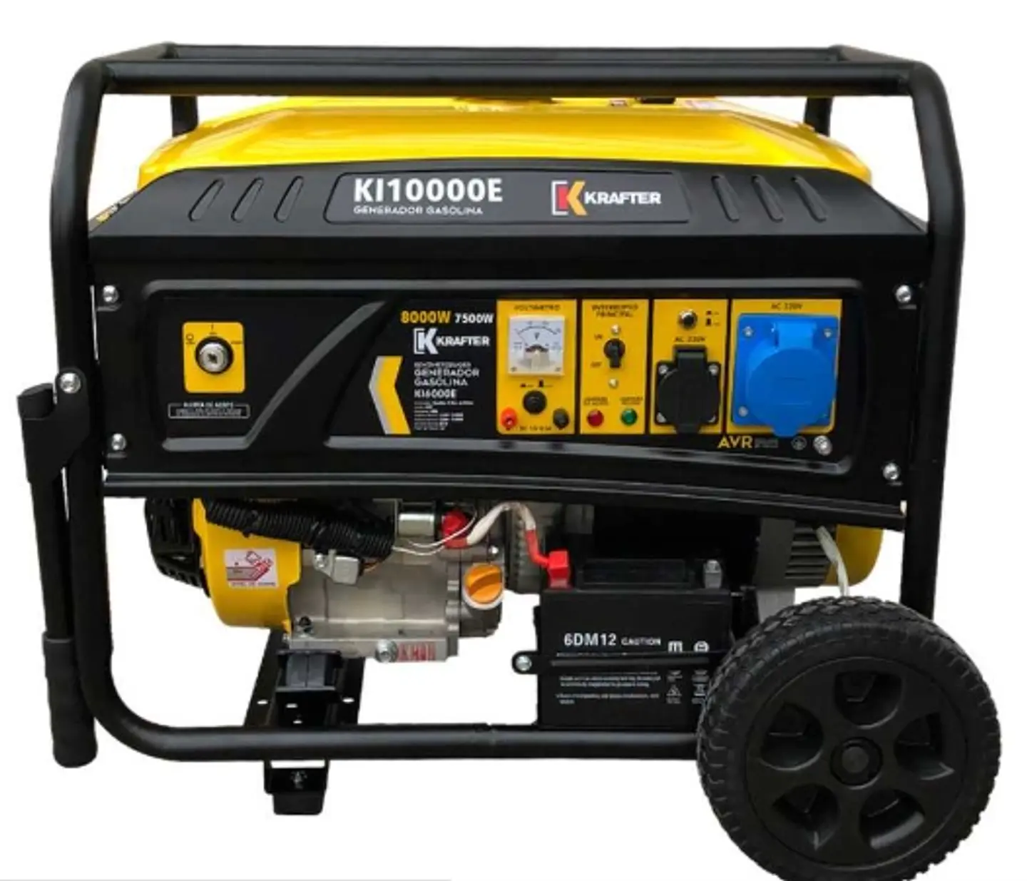 GENERADOR 7.5KVA P/E PARA CONECTAR ATS KRAFTER KI10000E 2