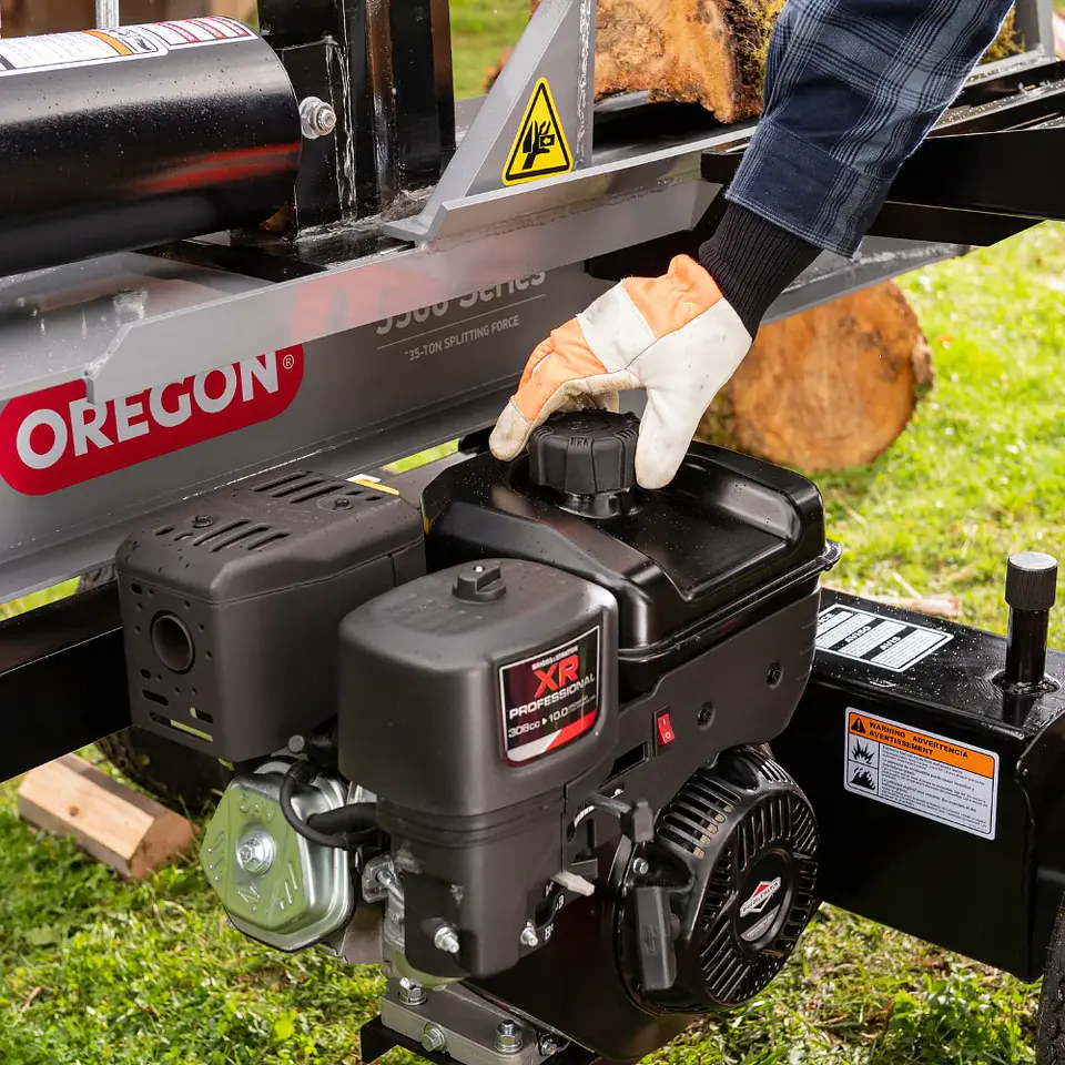 Partidor de leña 35 toneladas Oregon  2