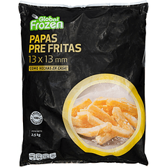 Papas fritas 13x13 (2,5kg)