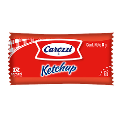 Sachet ketchup Carozzi 