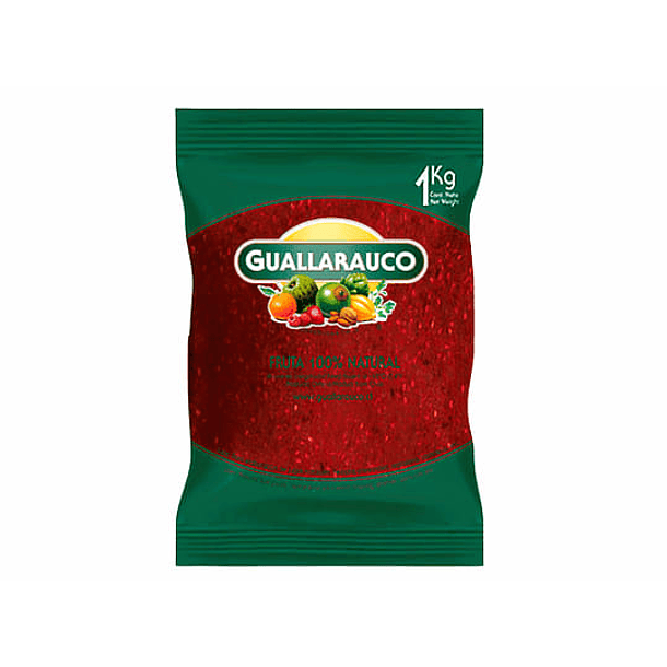 Pulpa Frambuesa Guallarauco 1kg