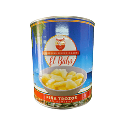 Piña en Trozos El Buho (340gr)