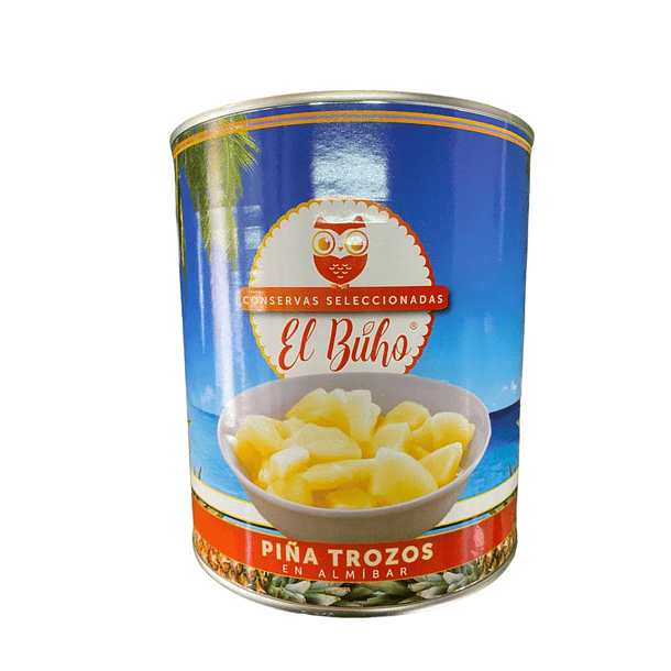 Piña en Trozos El Buho (340gr)