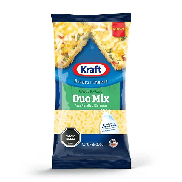 Queso Granula do Kraft Mix Duo 200gr 