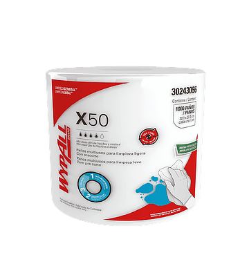 PAÑO WYPALL X50 1 ROLLO X 1000 Paños jumbo 