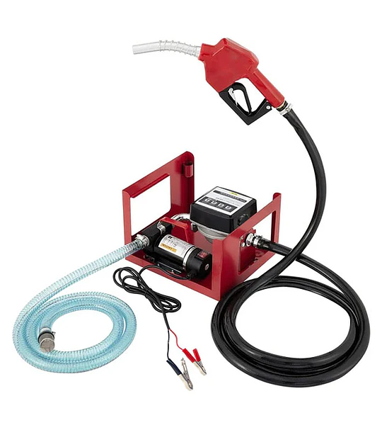 BOMBA TRASVASIJE 12 VOLT CON C/LITROS