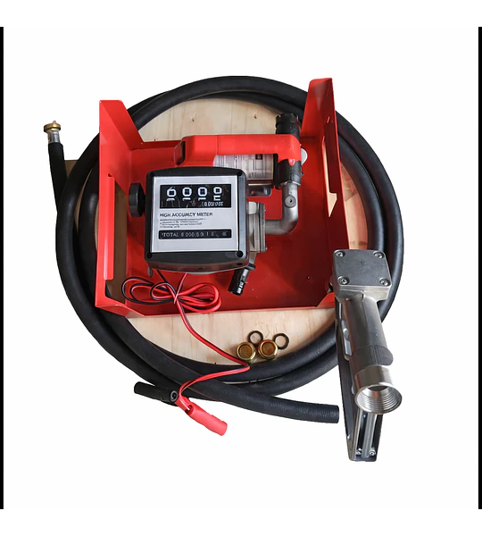 BOMBA TRASVASIJE 12 VOLT CON C/LITROS