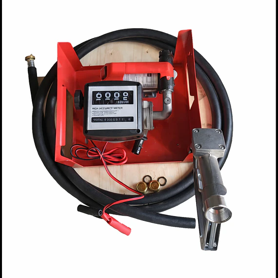 BOMBA TRASVASIJE 12 VOLT CON C/LITROS