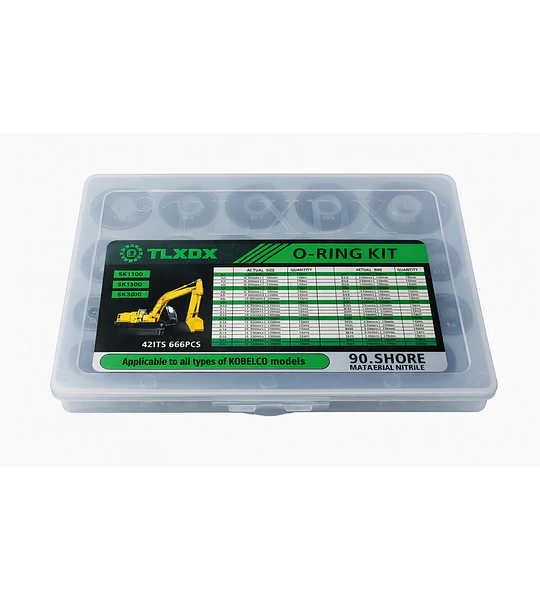 CAJA O-RING KOBELCO 656PCS