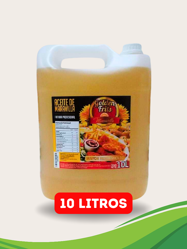 Aceite Maravilla Golden Frits 10 Litros 1
