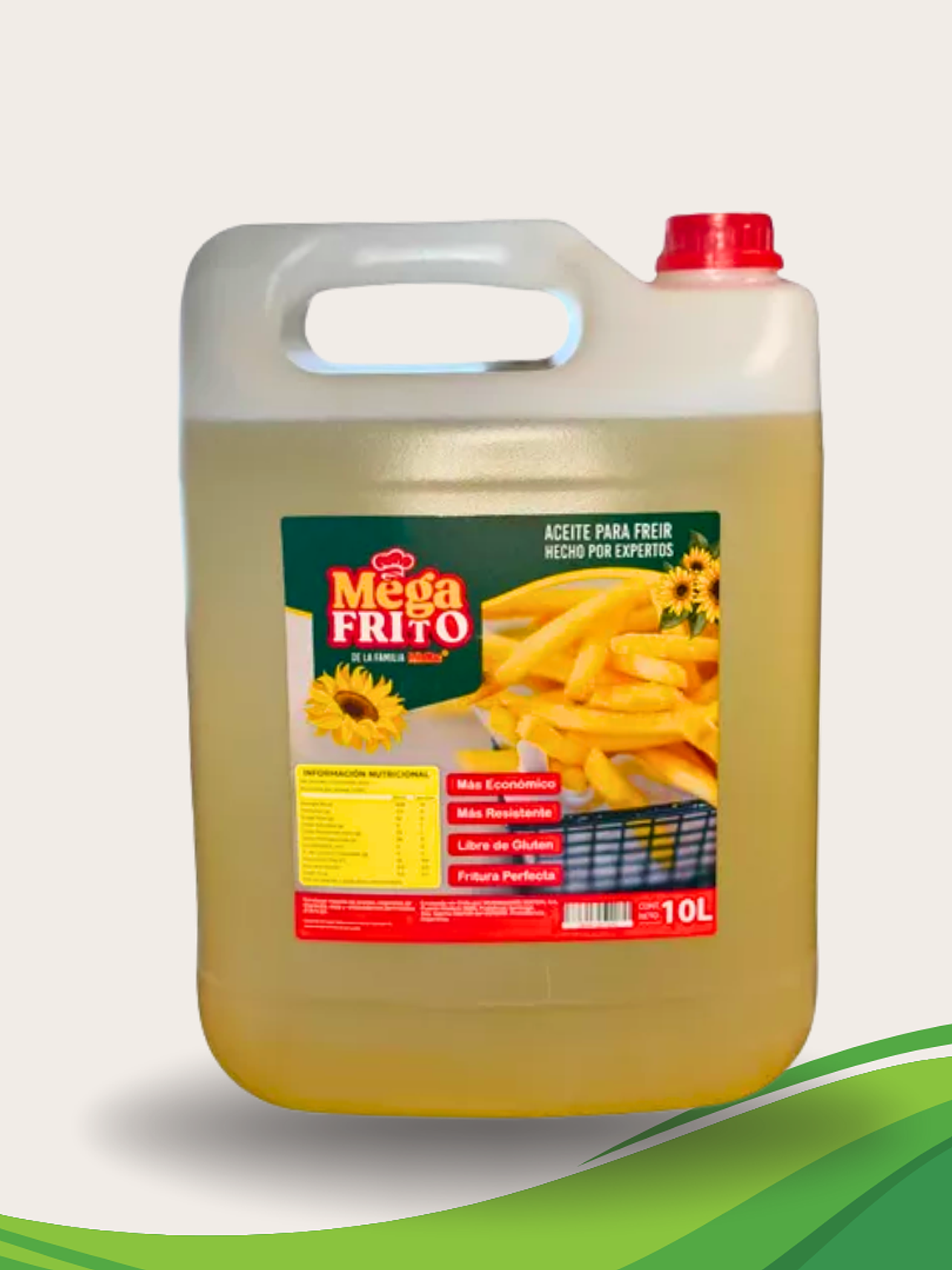 Aceite de maravilla Mega frito 10Lt 1