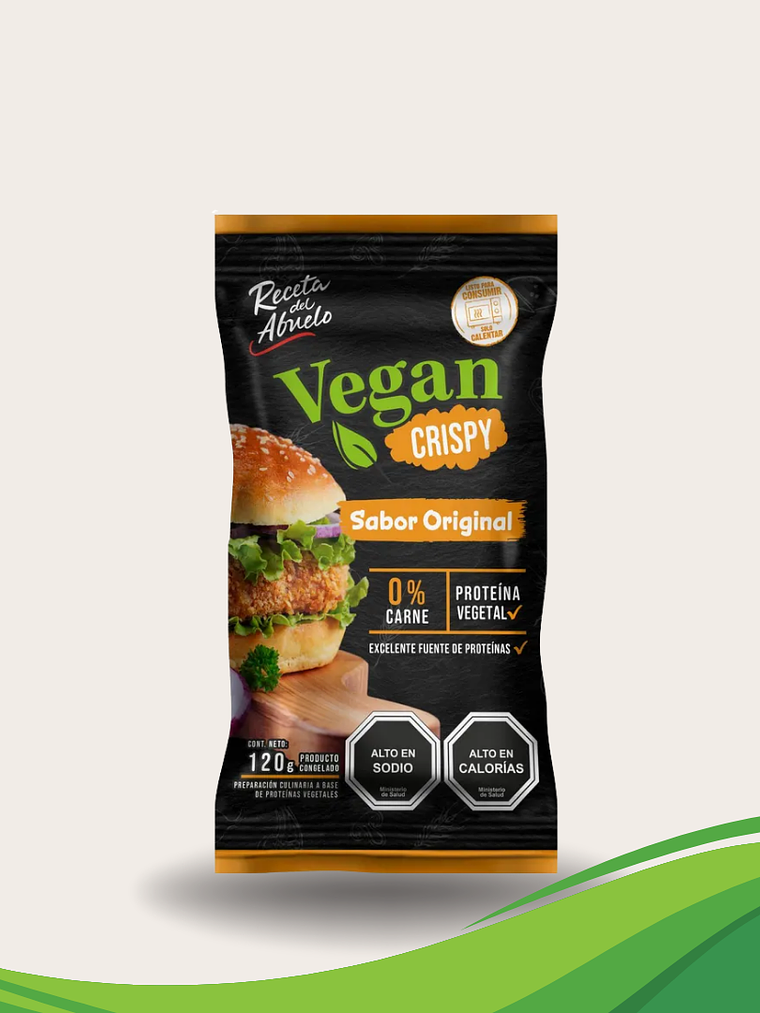 Pollo Apanado Vegetal Vegan Crispy 120gr 1