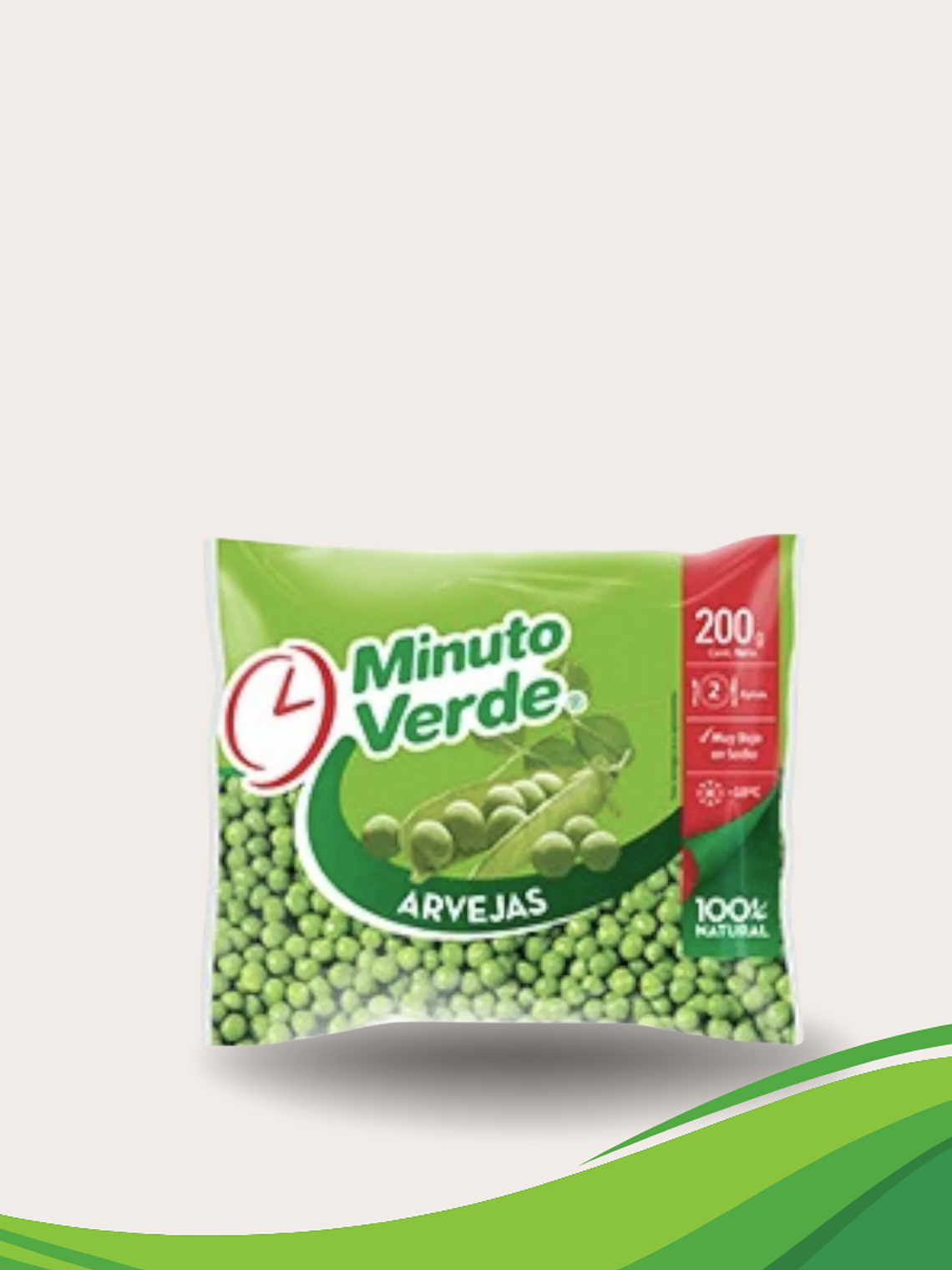 Arvejas Minuto Verde 200gr 1