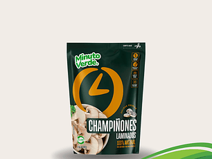 Champiñones laminados Minuto verde 350gr 