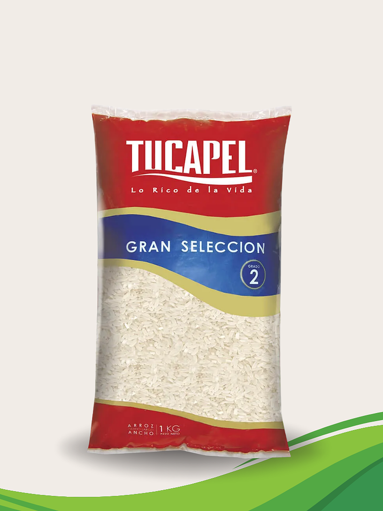 Arroz gran seleccion Tucapel 1kg 1