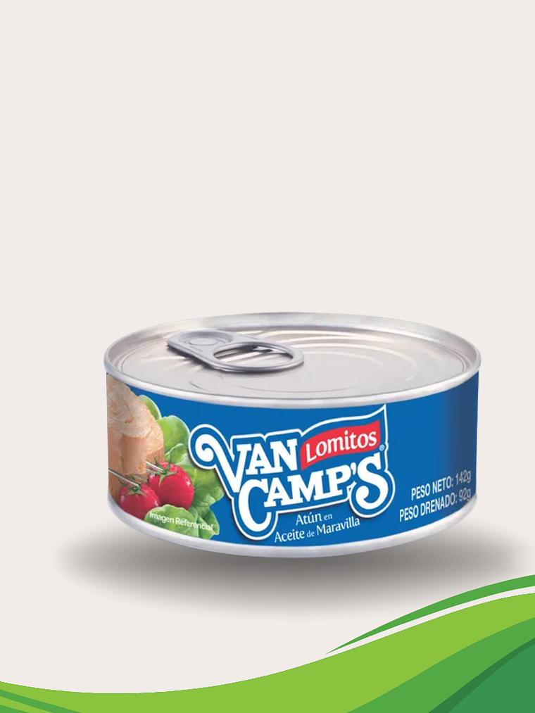 Atún Lomitos en aceite Van camps 142gr 1