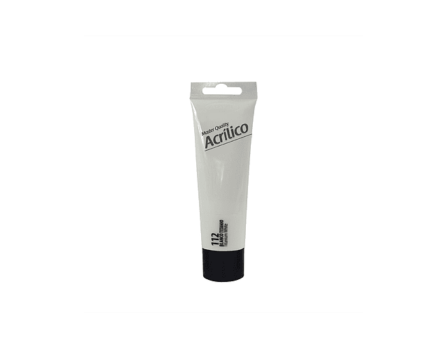 Pintura acrilica 35ml blanco titanio 112 artel-3-5