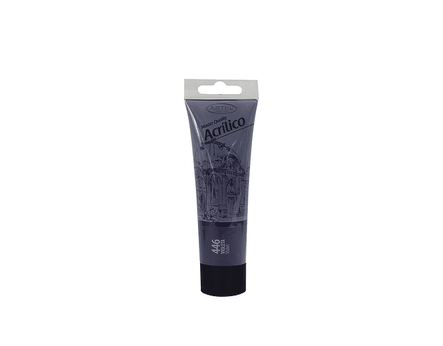 Pintura acrilica 35ml violeta 446 artel*5