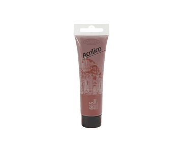 Pintura acrilica 35ml rojo indio 665 artel*5