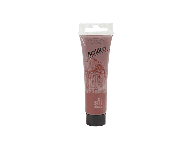 Pintura acrilica 35ml rojo indio 665 artel*5