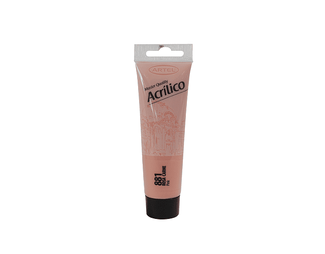 Pintura acrilica 35ml rosa carne 881 artel-3-5