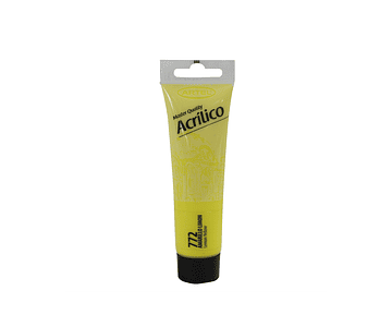 Pintura acrilica 35ml amarillo limon 772 artel*5