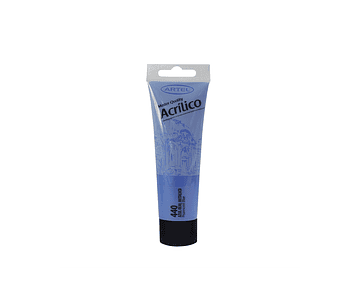 Pintura acrilica 35ml azul real metalico 440 artel*5