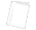 Forro cuaderno universitario transparente plastico -m10-100