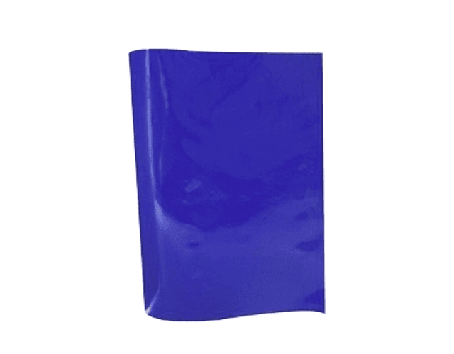 Forro cuaderno universitario azul plastico -m10-100