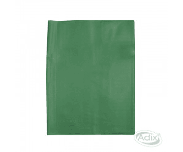 Forro cuaderno universitario pvc verde adix*m10(25)