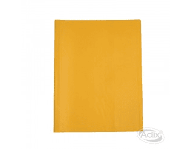 Forro cuaderno universitario pvc amarillo adix -m10-25