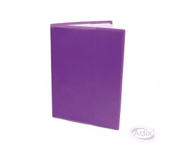 Forro cuaderno universitario pvc morado adix -m10-25