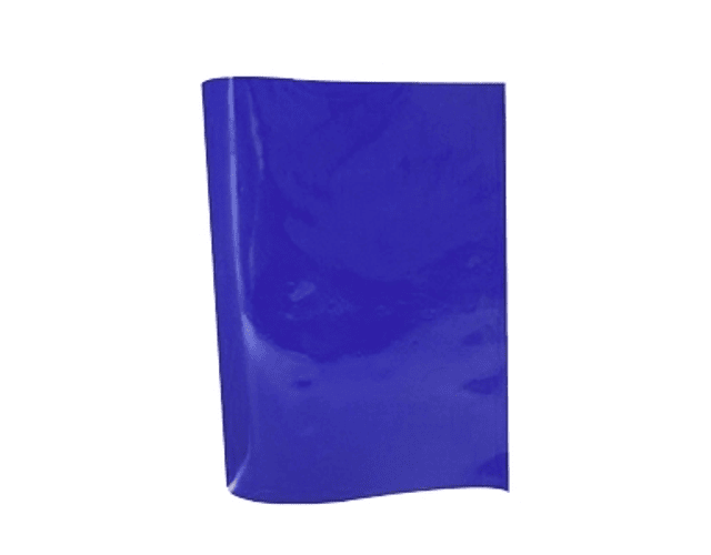 Forro cuaderno college azul plastico -m10-100