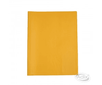 Forro cuaderno college pvc amarillo adix -m10-25