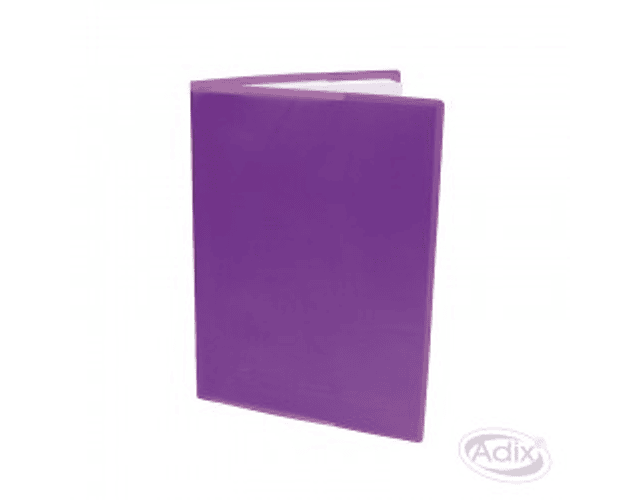 Forro cuaderno college pvc morado adix -m10-25