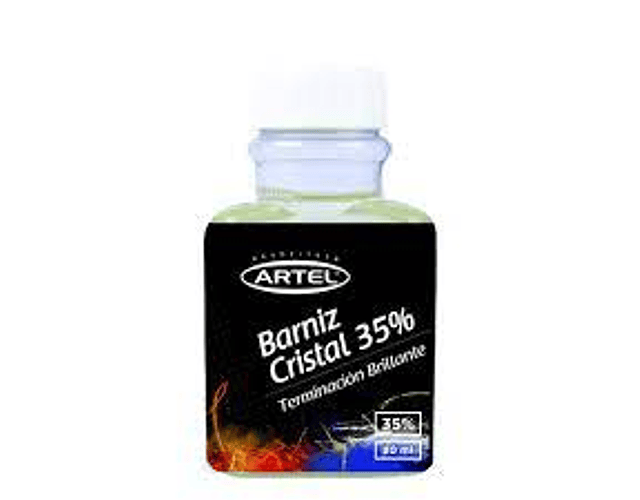 Barniz cristal brillante 35% 80ml artel*10